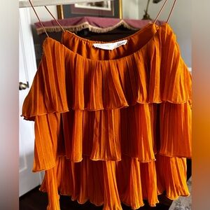 SFERA CASUAL Cascade orange/yellow tank top size Small
